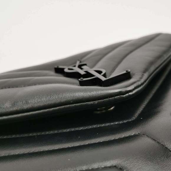 Saint Laurent Medium So Black Calfskin Leather Bag with Black Hardware - Picture 11 of 14